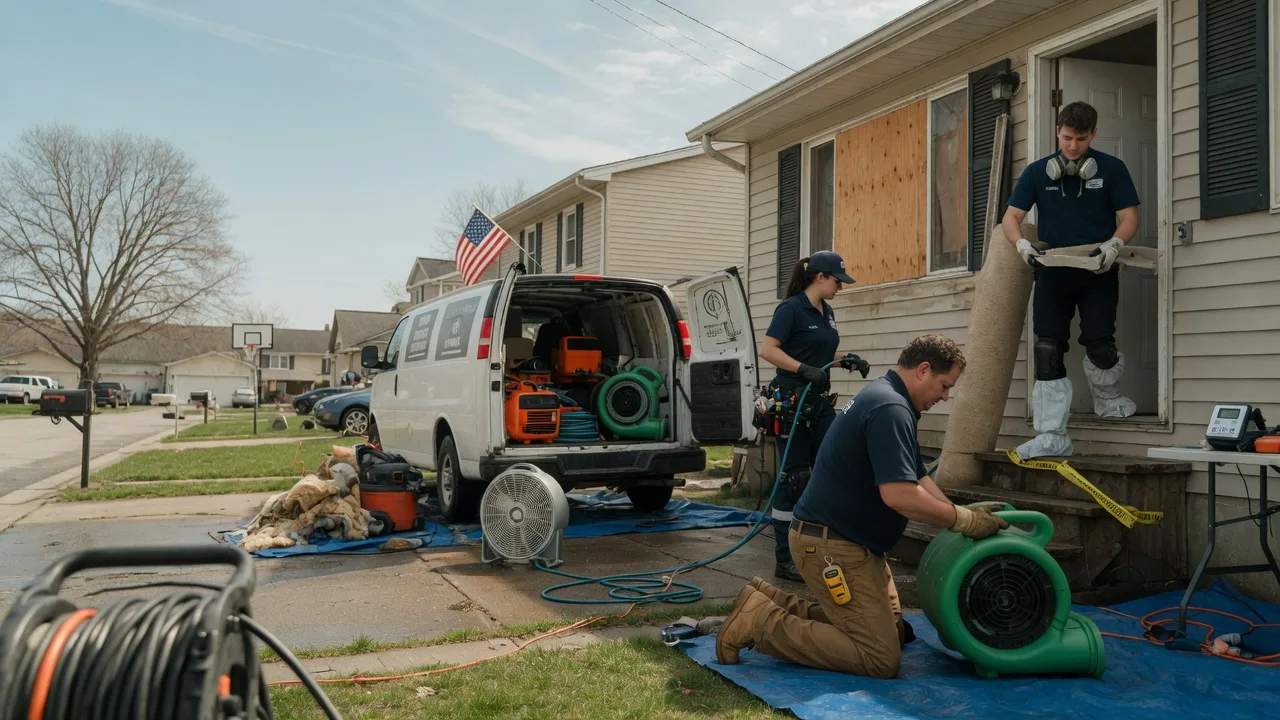 Water Damage Restoration in Hawthorne, WI near me